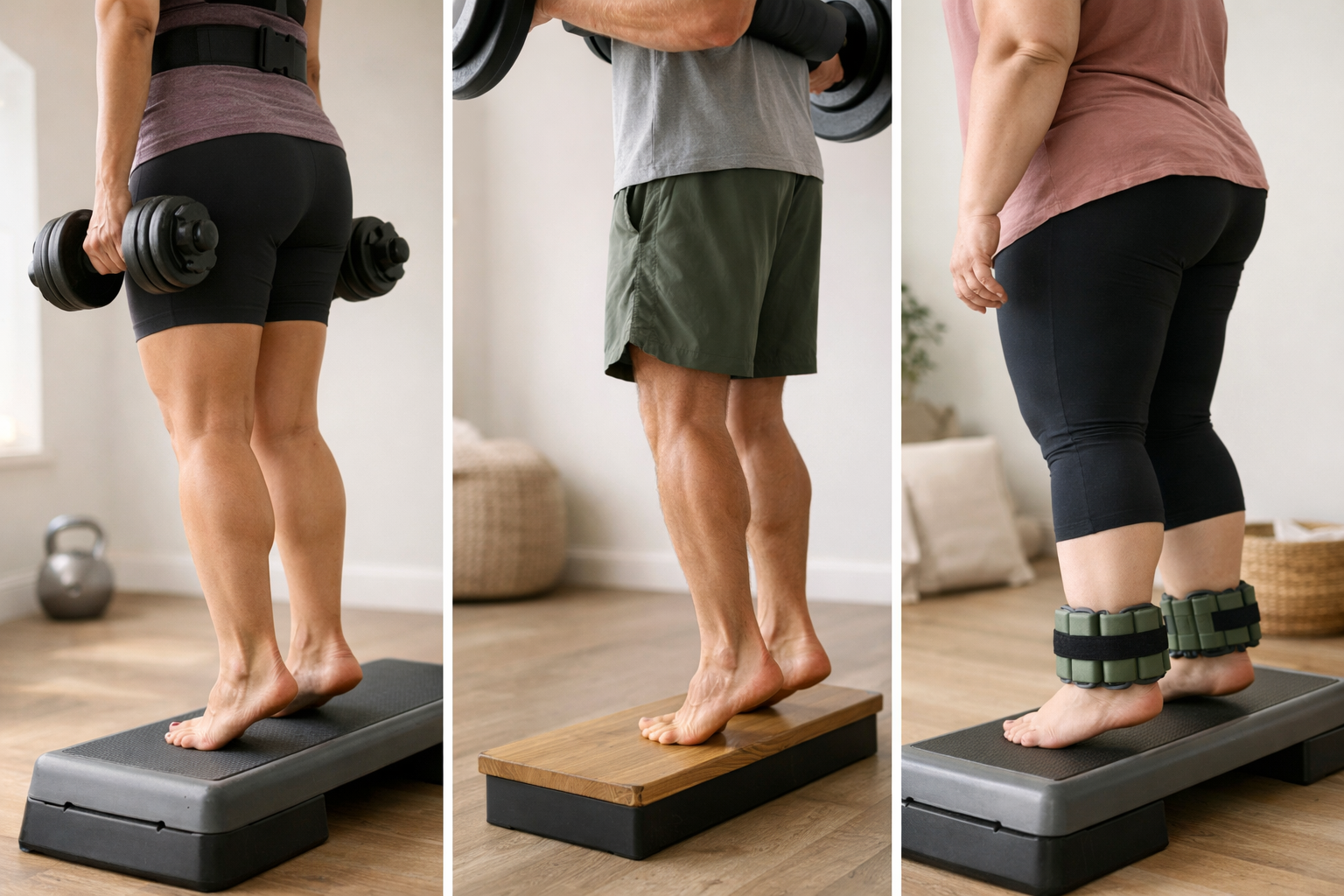 Foot and calf strengthening exercise with resistance to build plantar fascia tolerance